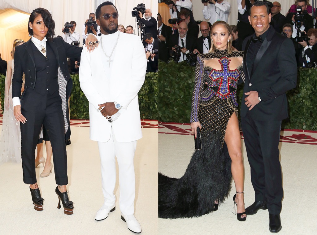 The Art Of Avoidingor Embracingan Ex At The Met Gala E News