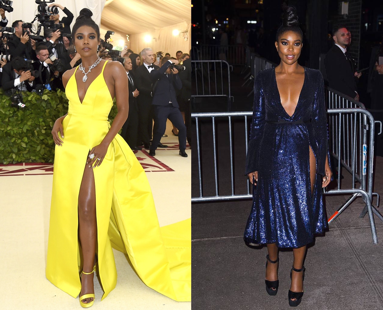 Gabrielle Union from 2018 Met Gala: Red Carpet vs. After-Party Looks ...