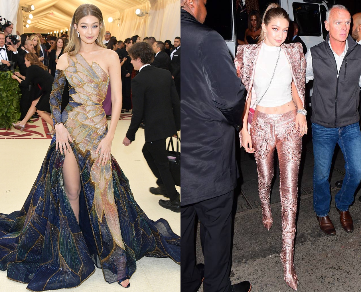 Gigi Hadid, 2018 Met Gala, After-Party, Red Carpet Fashions