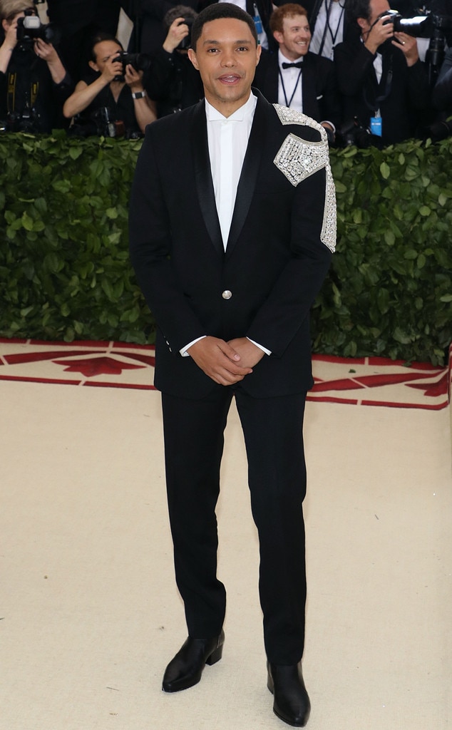 Trevor Noah from 2018 Met Gala Red Carpet Fashion E! News