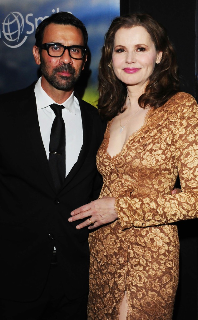 Geena Davis and Dr. Reza Jarrahy Divorcing After 16 Years of Marriage ...