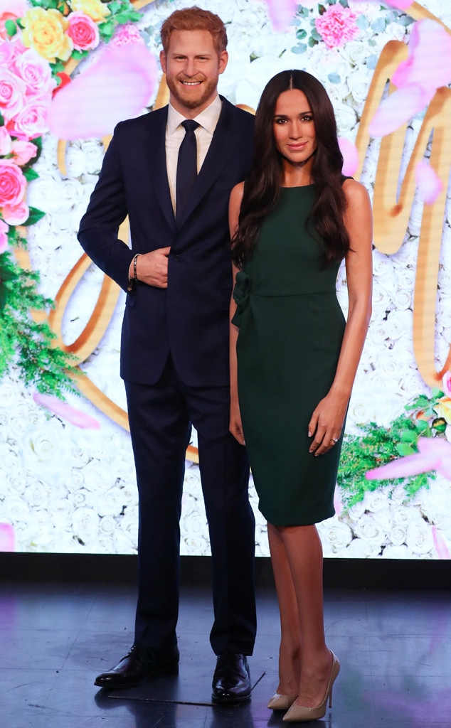 Prince Harry, Meghan Markle, Wax Figures 