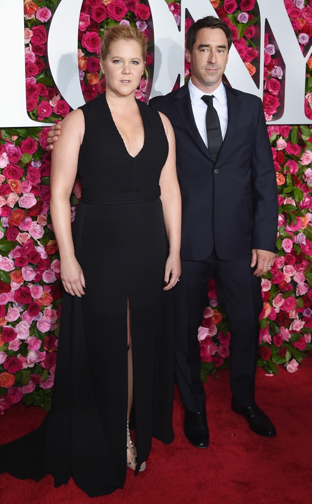 Amy Schumer Makes Red Carpet Debut With Husband at Tonys - E! Online