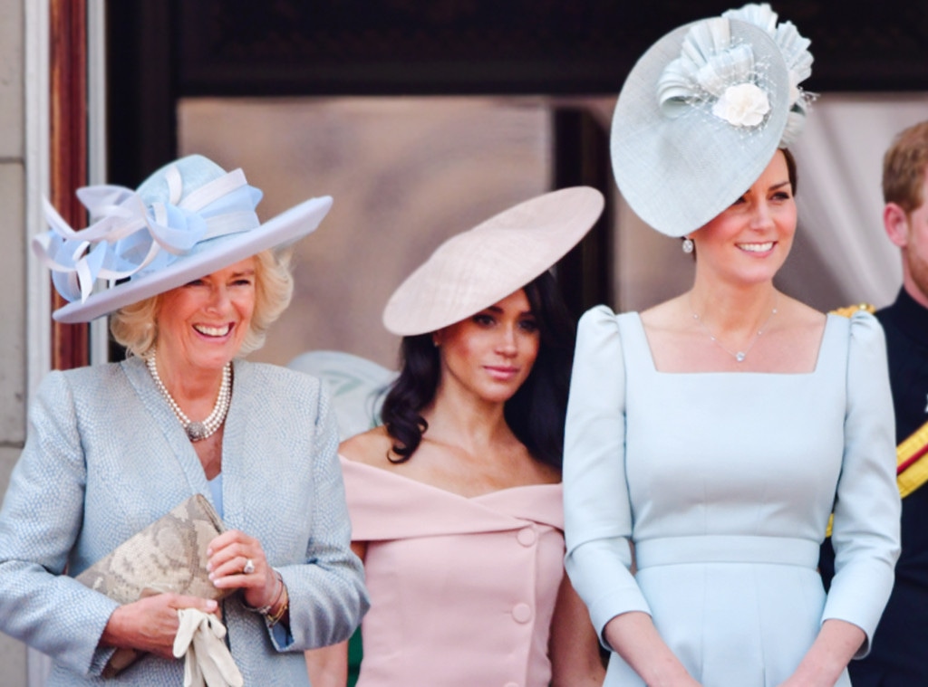 ESC: Camilla Duchess of Cornwall, Meghan, Duchess of Sussex, Catherine, Duchess of Cambridge
