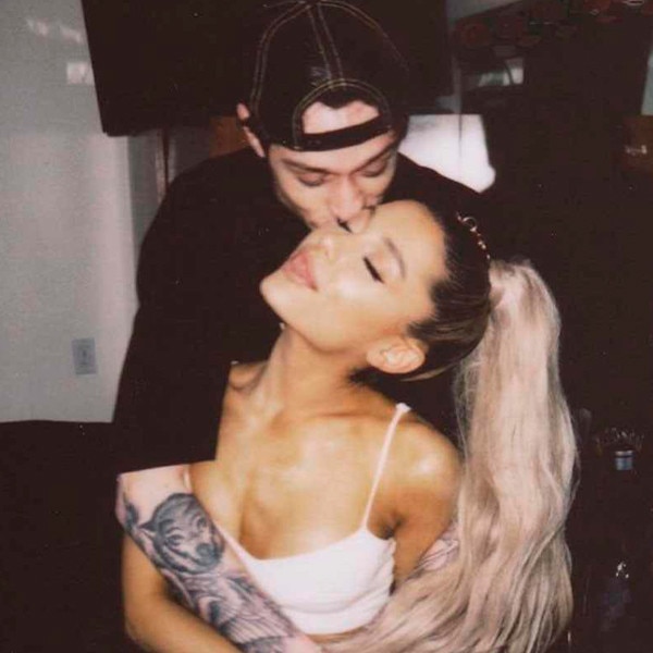 Pete Davidsons Ex Sounds Off on Ariana Grande Engagement News photo