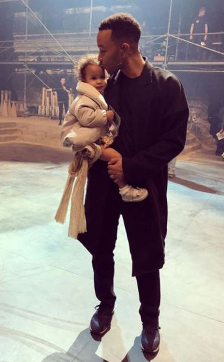 John Legend, Luna, Father, Daughter
