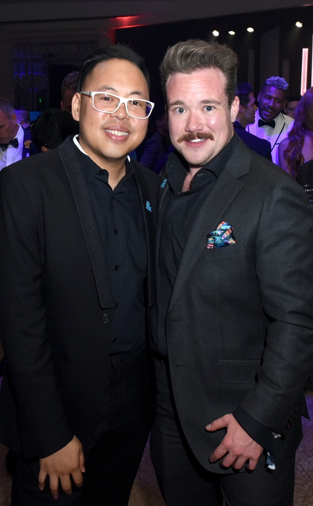 Nico Santos, Zeke Smith, GLAAD Media Awards