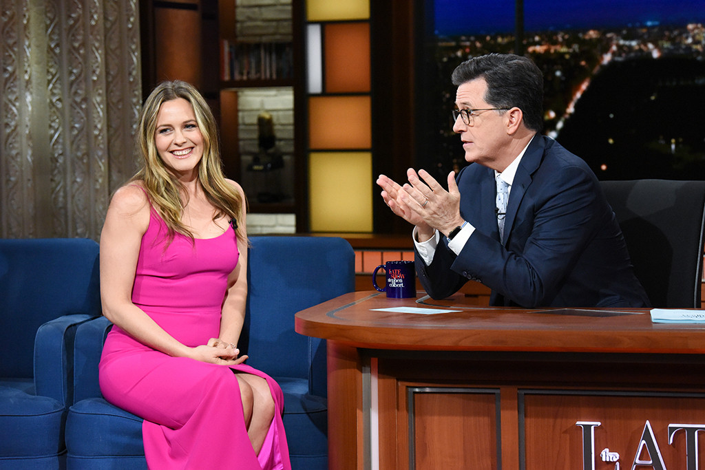 Alicia Silverstone, The Late Show With Stephen Colbert