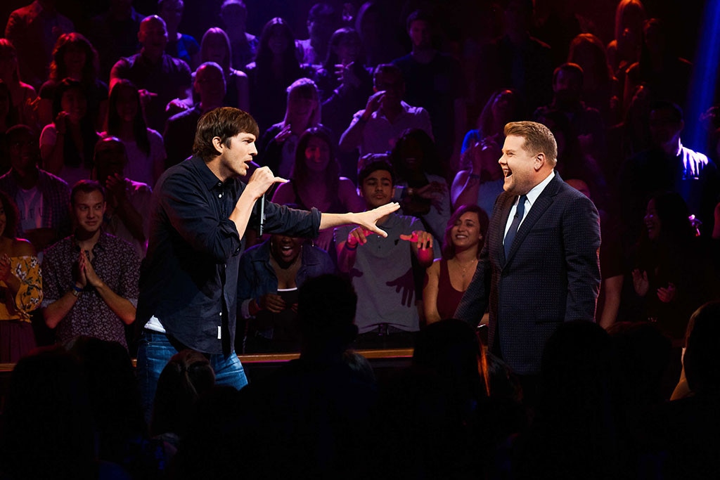 James Corden, Ashton Kutcher, Rap Battle, The Late Late Show