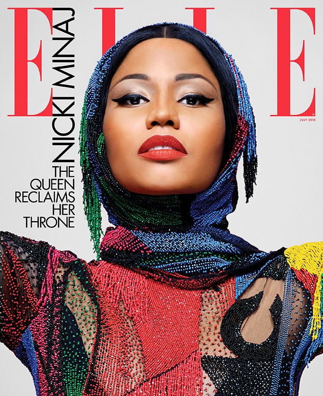 Nicki Minaj, ELLE, July 2018