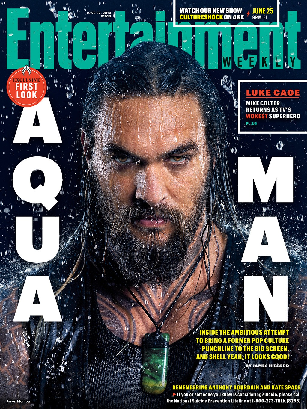 Aquaman, Entertainment Weekly