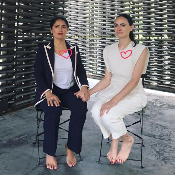 Salma Hayek Enloquecio A Todos Al Convertirse Nuevamente En Frida
