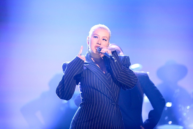 Christina Aguilera, The Tonight Show Starring Jimmy Fallon