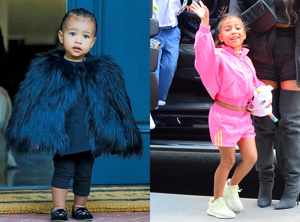 North West, Style Evolution