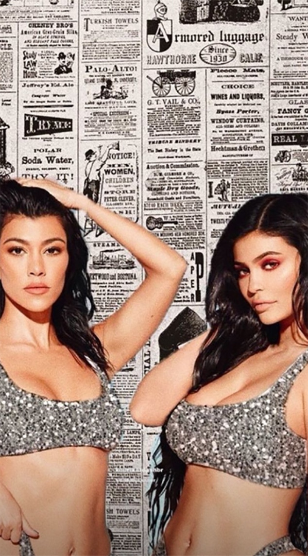 Kourtney Kardashian, Kylie Jenner