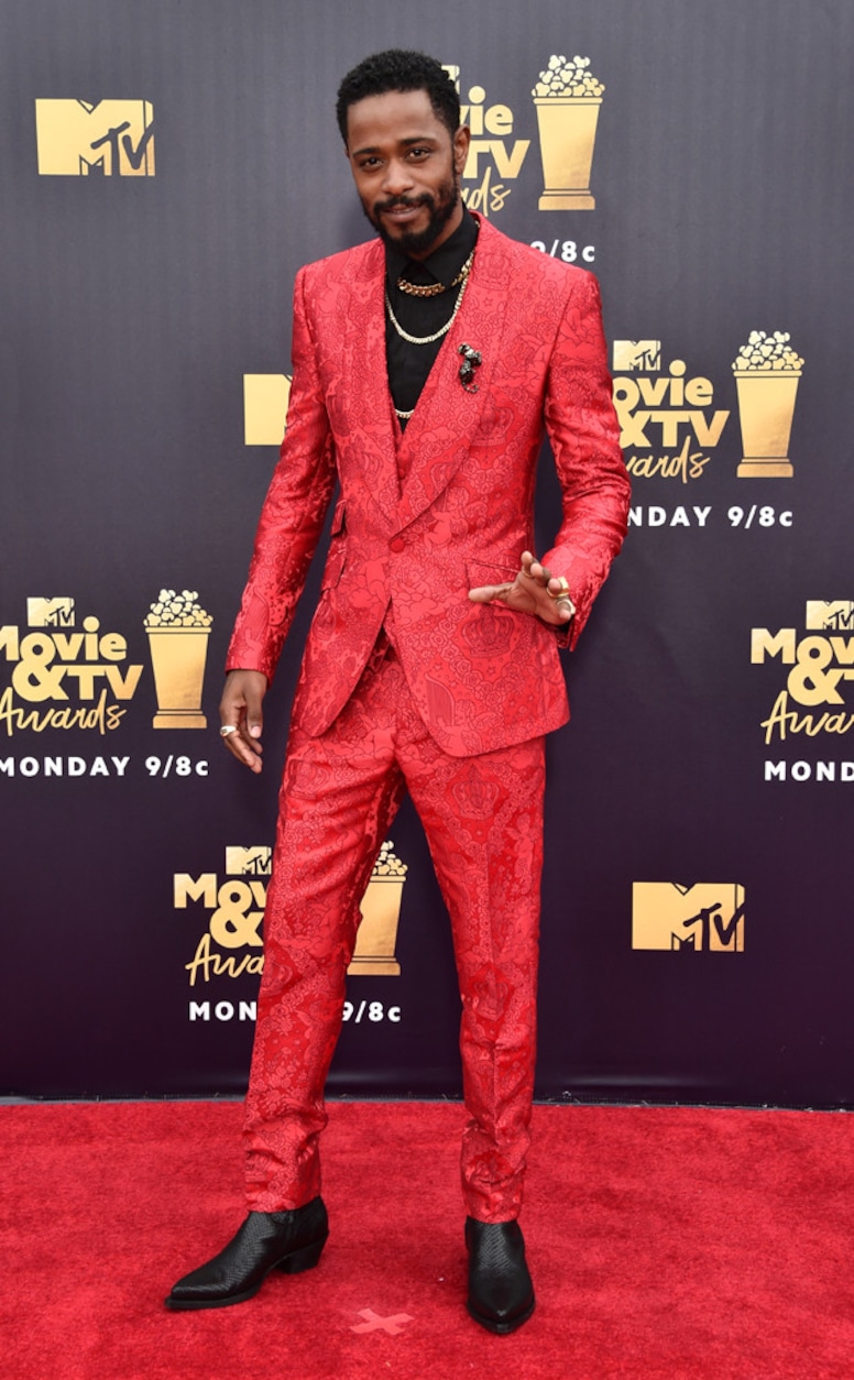 Lakeith Stanfield, 2018 MTV Movie & TV Awards, Arrivals