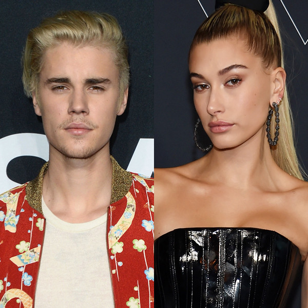 Justin Bieber and Hailey Baldwin Kiss During Romantic Stroll in NYC - E ...