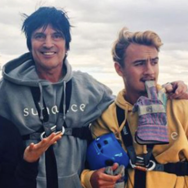 Tommy Lee and Son Brandon Lee Trade Barbs on Father's Day - E! Online