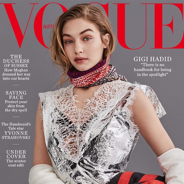 Gigi Hadid, Vogue Australia
