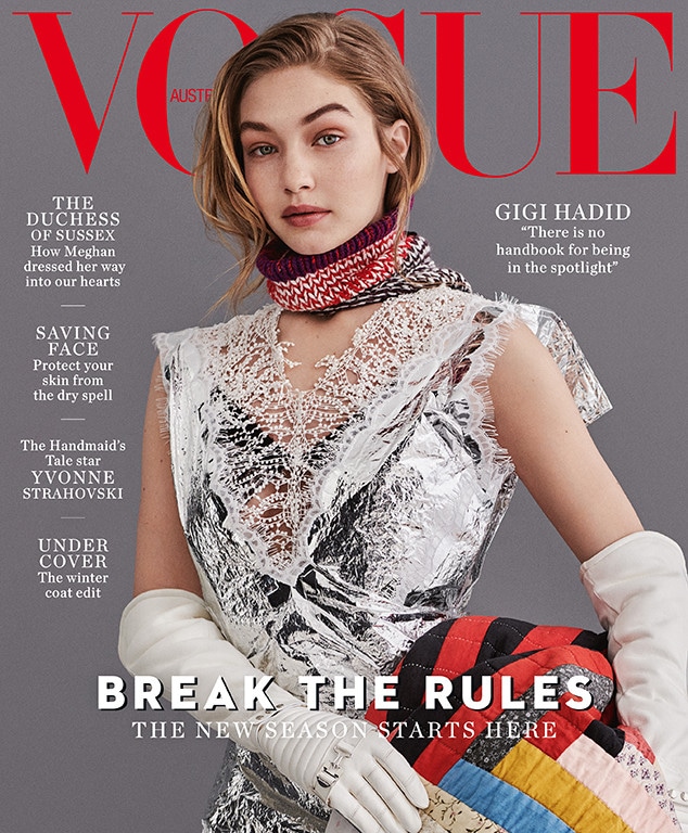 Gigi Hadid, Vogue Australia