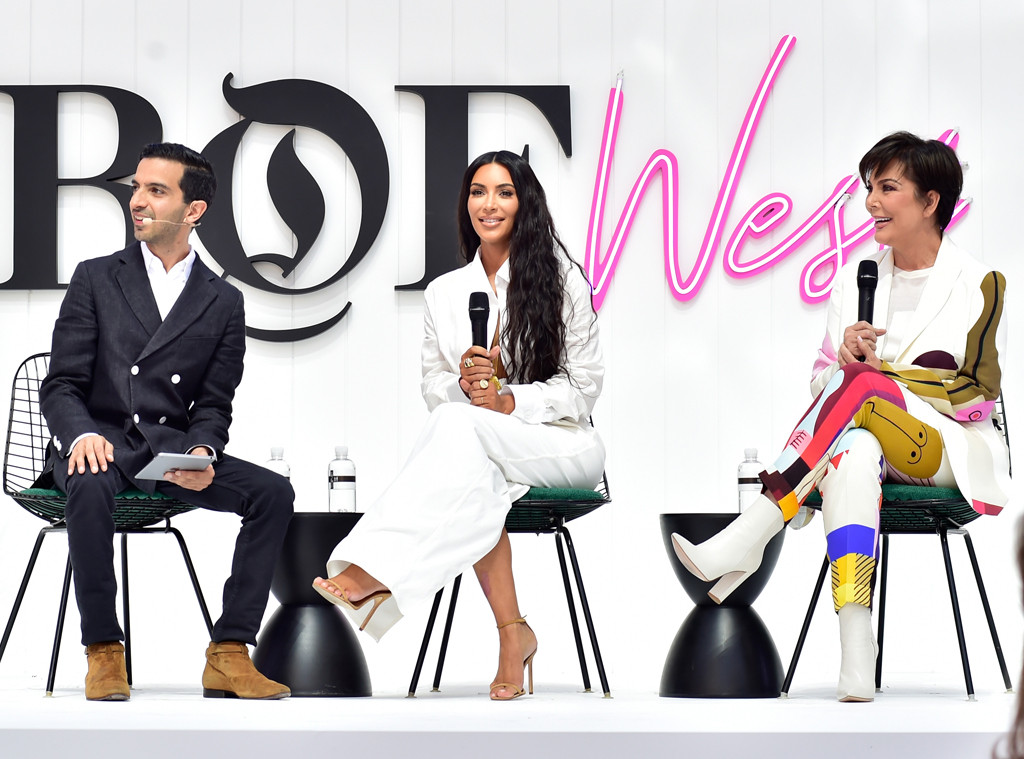 Imran Amed, Kim Kardashian West, Kris Jenner, Business of Fashion West Summit