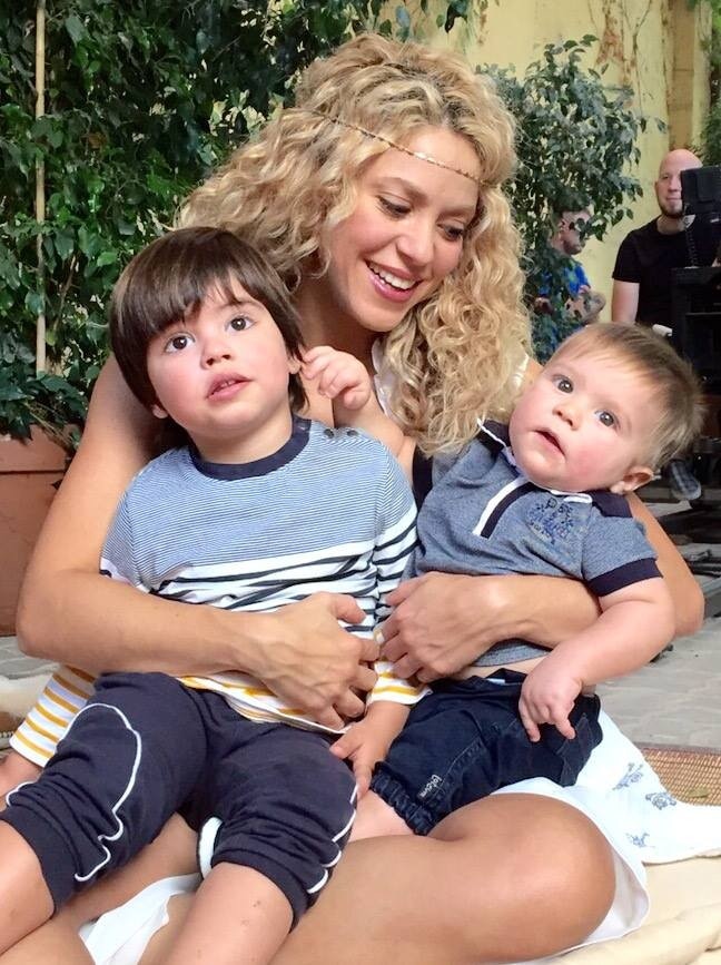 Shakira, Milan, Sasha