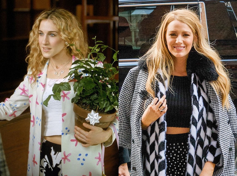 Sex and the City fashion trends, two patterns