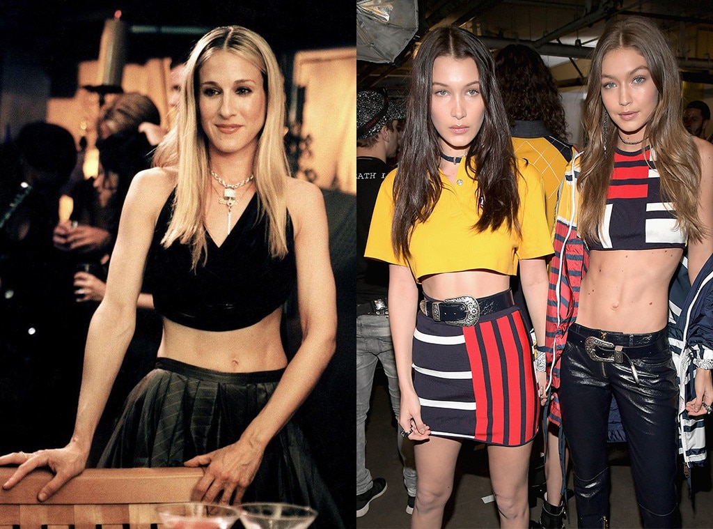 Crop Tops From Sex And The City Trends We Still Cant Shake 20 Years