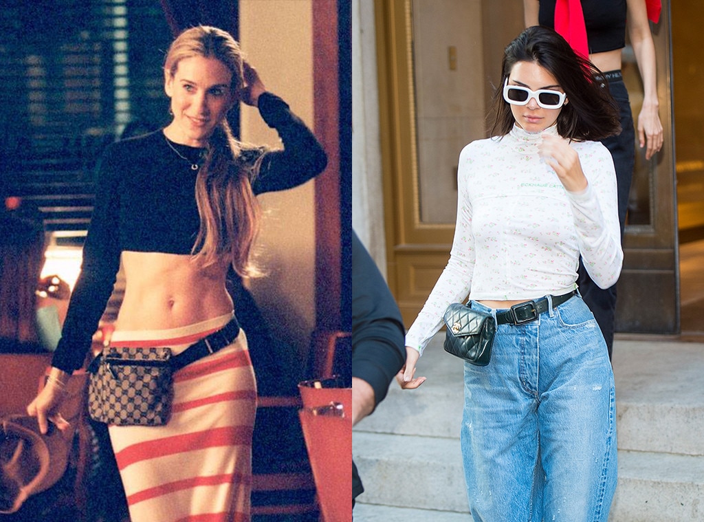 carrie bradshaw gucci fanny pack