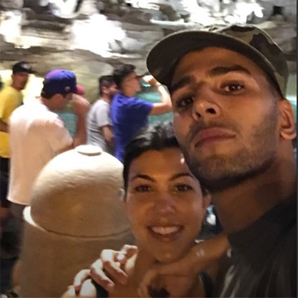 Kourtney Kardashian, Younes Bendjima, Rome