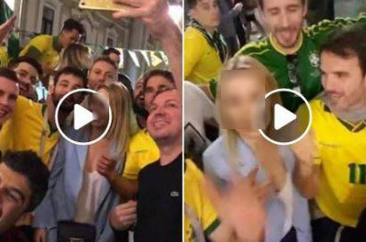Torcedores brasileiros, assédio