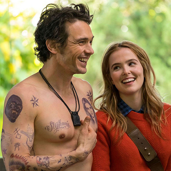 Zoey Deutch on James Franco's Kissing Skills "Meh" E! Online UK
