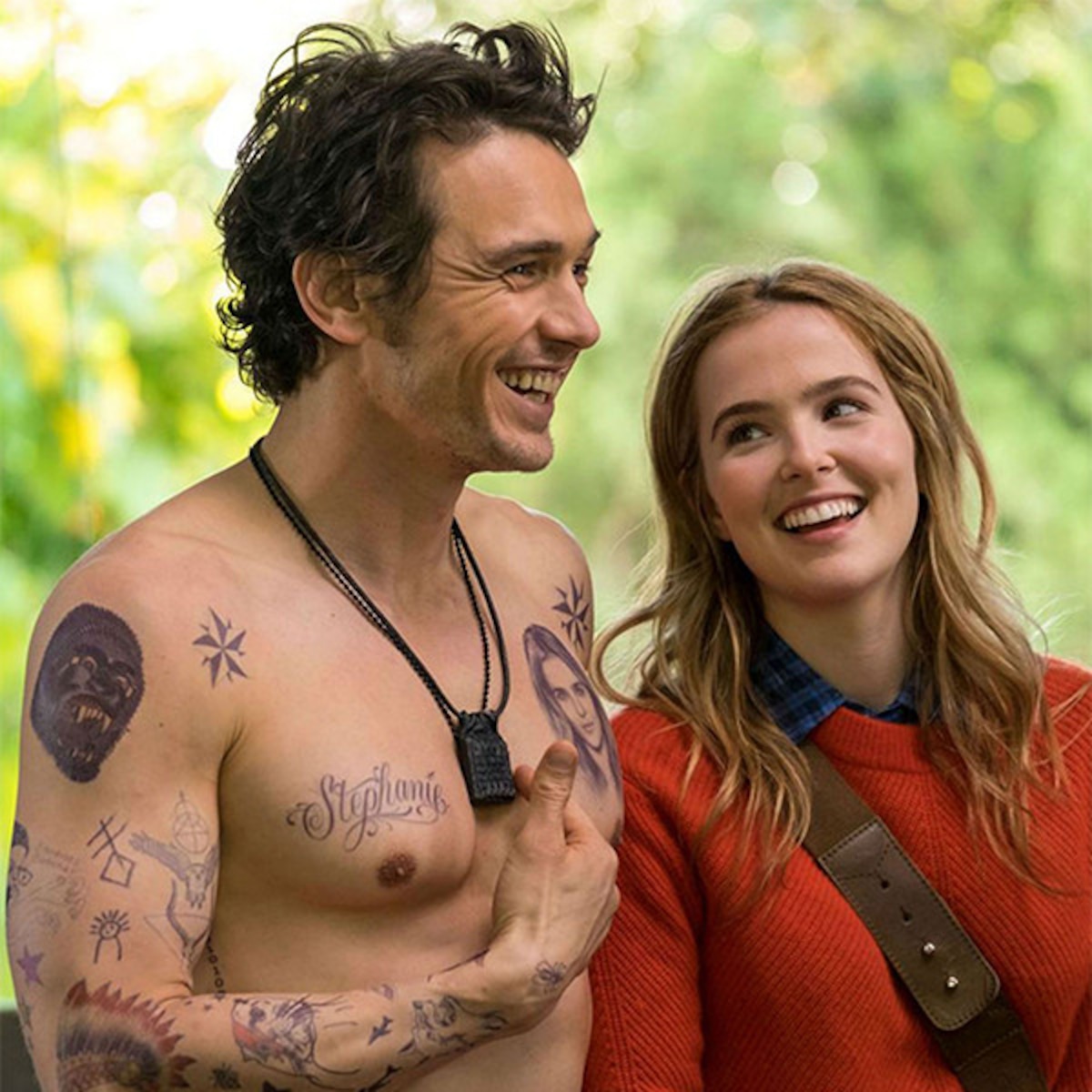 Zoey Deutch On James Franco S Kissing Skills Meh E Online