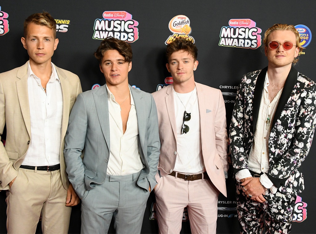 The Vamps from Radio Disney Music Awards 2018 Red Carpet