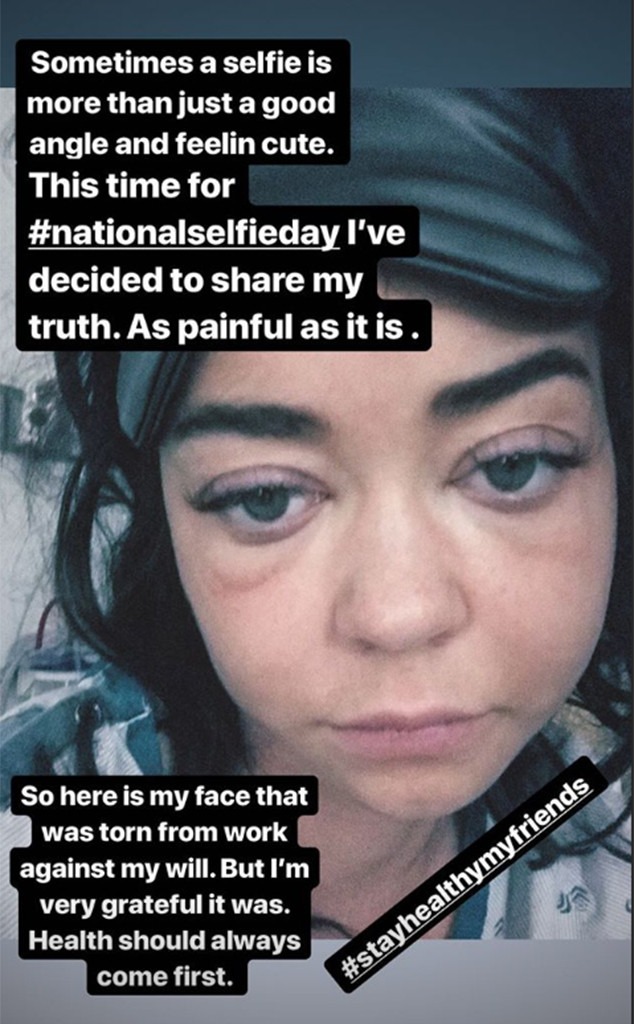 Sarah Hyland, Hospital