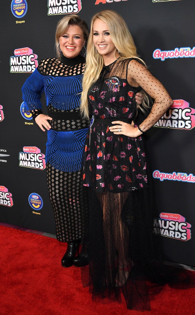 Kelly Clarkson & Carrie Underwood from Radio Disney Music Awards 2018