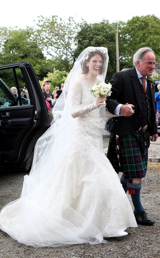 Rose leslie wedding dress on sale