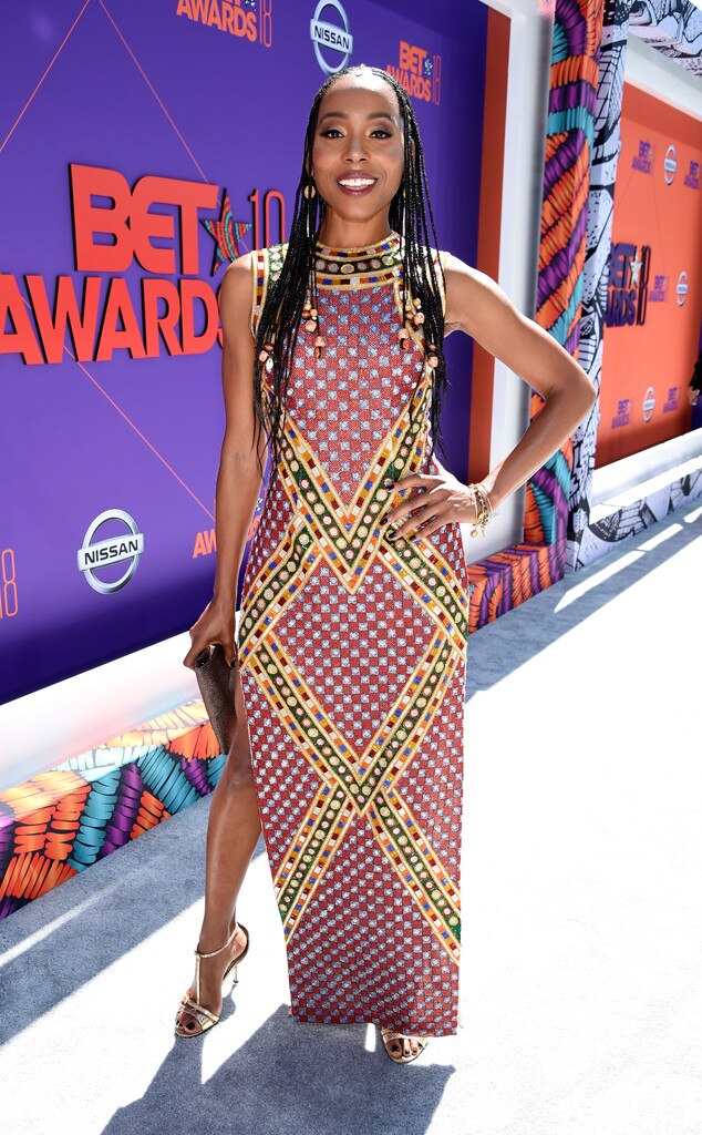 Erica Ash from BET Awards 2018: Red Carpet Arrivals | E! News