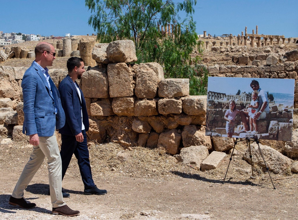 Prince William Sees Photo Of Wife In Jordan