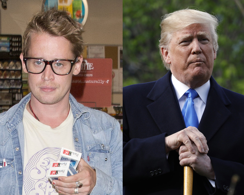 Macaulay Culkin, Donald Trump 