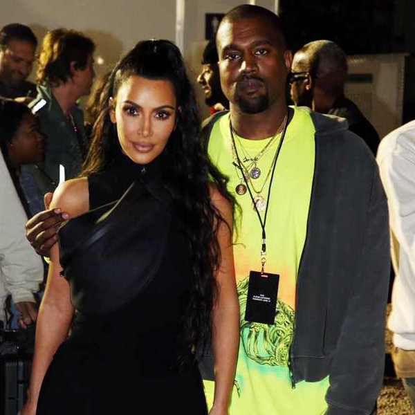 Kim Kardashian Green Dress at 2 Chainz's Wedding