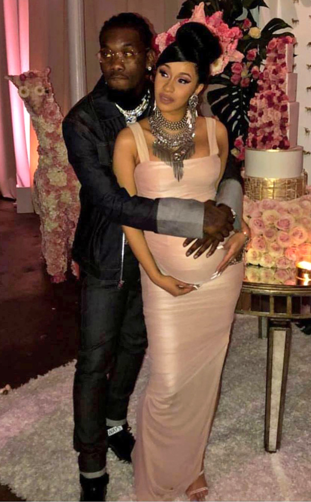 Cardi B & Fiance Offset Couple Up for Pre-Super Bowl Party: Photo 4026909, Cardi  B, Migos, Offset, Post Malone Photos