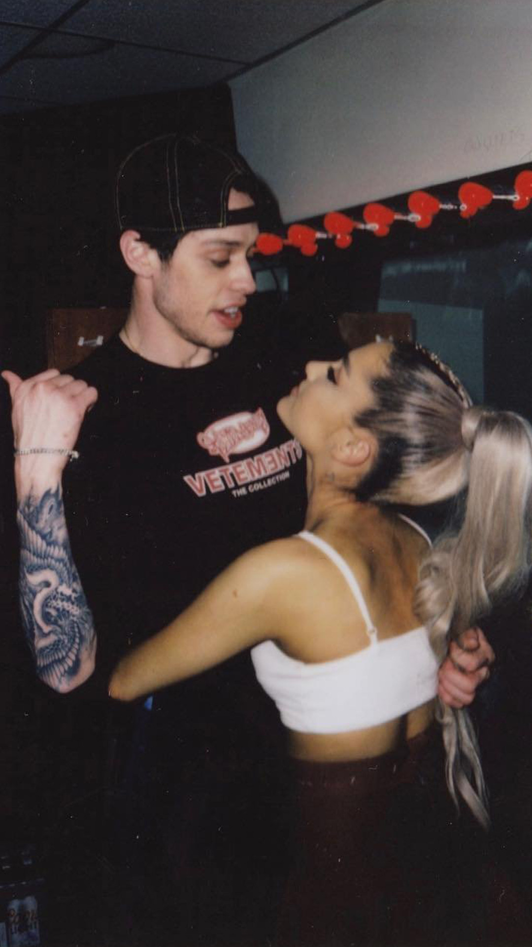 Pete Davidson, Ariana Grande, Instagram