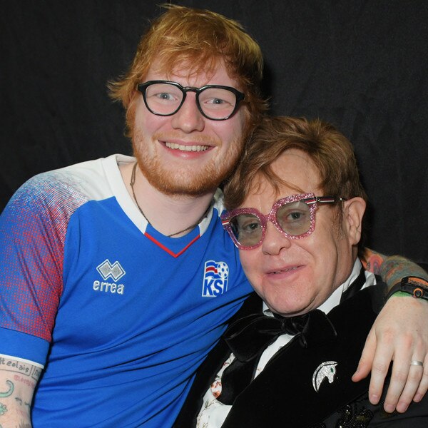 Ed Sheeran, Elton John, Sir Elton John