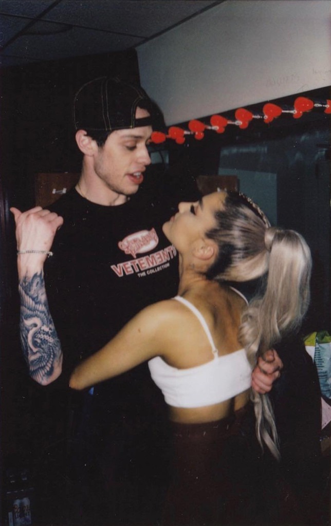 Ariana Grande Leaves A Cheeky Message On Pete Davidsons