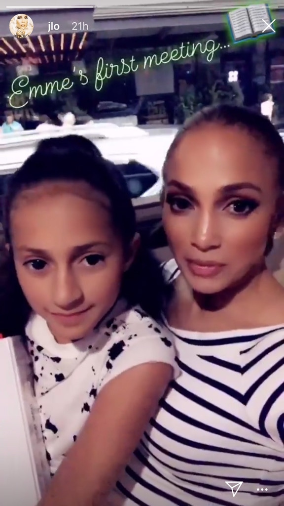 Jennifer Lopez, Emme, Instagram