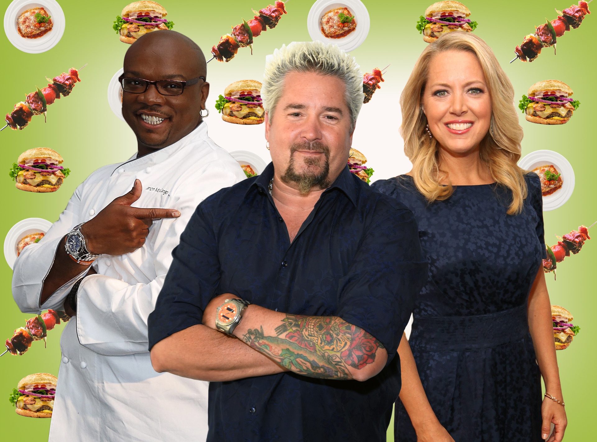 Next Food Network Star, Guy Fieri, Melissa d'Arabian, Aaron McCargo Jr.