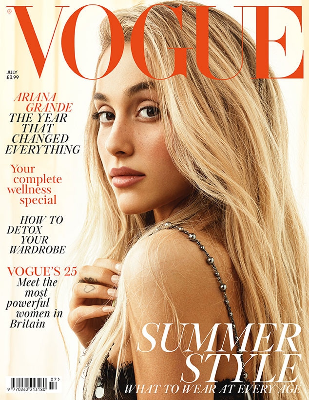 Ariana Grande, British Vogue, Vogue UK, July 2018