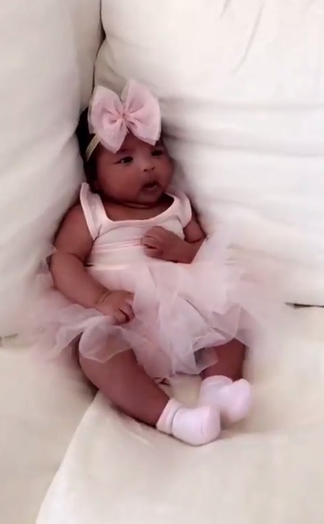 True Thompson Is the Cutest Baby Ballerina in Khloe Kardashian s Video