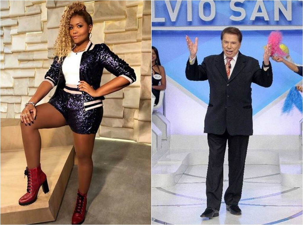 Gaby Amarantos, Silvio Santos